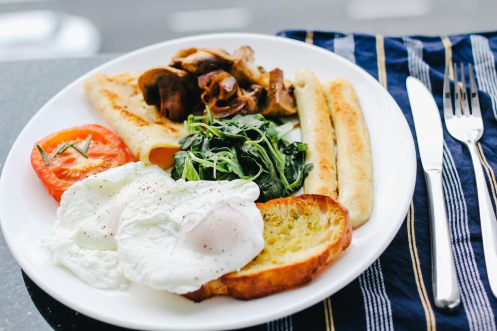 Classic European Café Breakfast